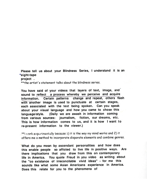 T. Kim-Trang Tran interview, pg 1